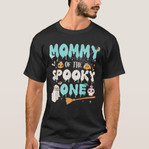 Mama des spooky One Boy zum 1. Geburtstag Hallowee T-Shirt