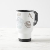 Mama des Strandes der Bride Travel Mug Reisebecher (VorderseiteRechts)