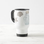 Mama des Strandes der Bride Travel Mug Reisebecher (Vorderseite Links)