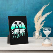 Mama des Surfens Fotoplatte (Seite)