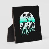 Mama des Surfens Fotoplatte (Vorderseite)