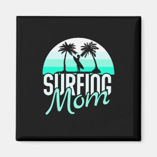 Mama des Surfens Magnet