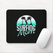 Mama des Surfens Mousepad (Mit Mouse)