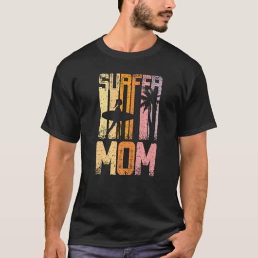 Mama des Surfens T-Shirt (Vorderseite)