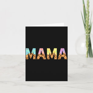 Mama des süßen Eis 1. erste Familie Karte