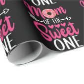 Mama des süßen Sprinklers Geschenkpapier (Rolleneckpunkt)