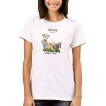 Mama des T - Shirt "Wild One Jungle Theme"