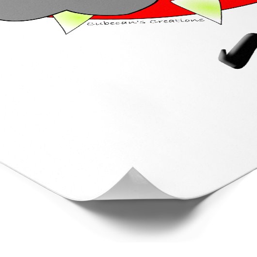 MAMA des USMC Devil Dog Poster (Ecke)