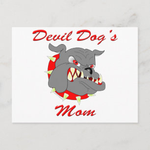 MAMA des USMC Devil Dog Postkarte