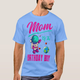 Mama des Weltraumflugzeugs "Birthday Boy Space Par T-Shirt