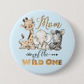 Mama des "Wild One Gold Foil"-Buttons Button (Vorderseite)