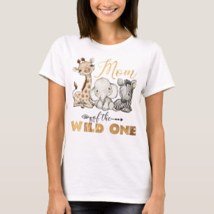 Mama des Wild One Gold Foil T - Shirt