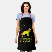 Mama Deutscher Schäferhund Schürze (Getragen)