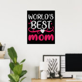 Mama - Die beste Mama der Welt Poster (Heimbüro)