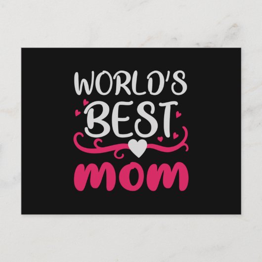 Mama - Die beste Mama der Welt Postkarte (Vorderseite)