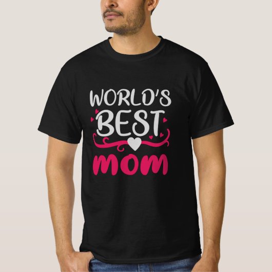Mama - Die beste Mama der Welt T-Shirt (Vorderseite)
