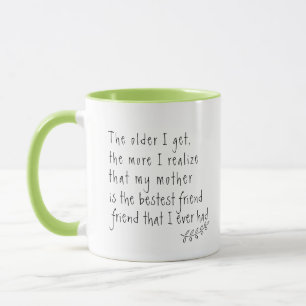Mama Die besten Freunde Zitate & Redewendungen Mut Tasse