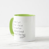 Mama Die besten Freunde Zitate & Redewendungen Mut Tasse (Vorderseite Links)