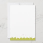 Mama, die das Grillen übernimmt Einladung (Rückseite)