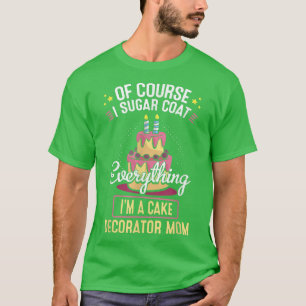 Mama, die Jesus und backen Kuchen Bäckerei Mama T- T-Shirt