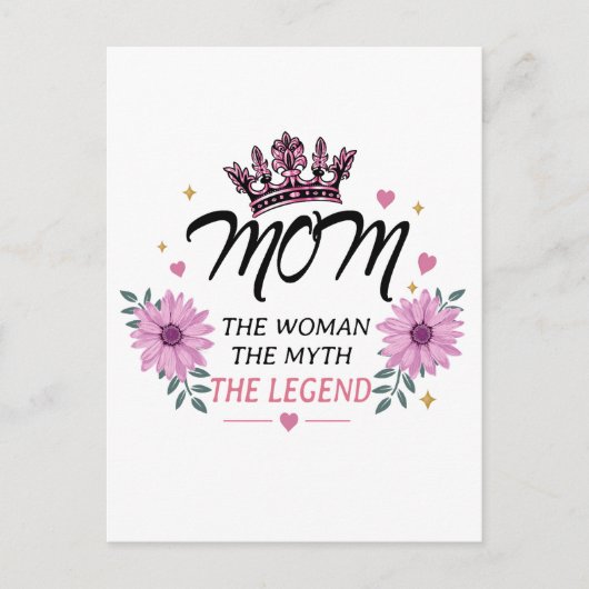 Mama Die Legende Muttertag Geschenk Postkarte (Vorderseite)