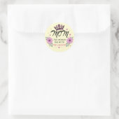 Mama Die Legende Muttertagsgeschenk Runder Aufkleber (Tasche)