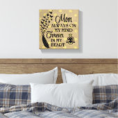 Mama, die mir immer im Herzen liegt Leinwanddruck (Insitu (Schlafzimmer))