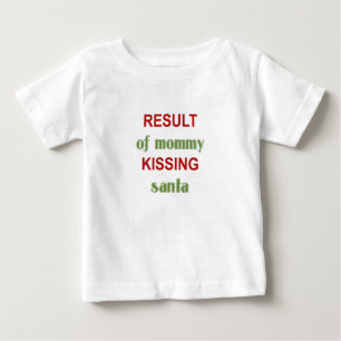 Mama, die Sankt küsst Baby T-shirt