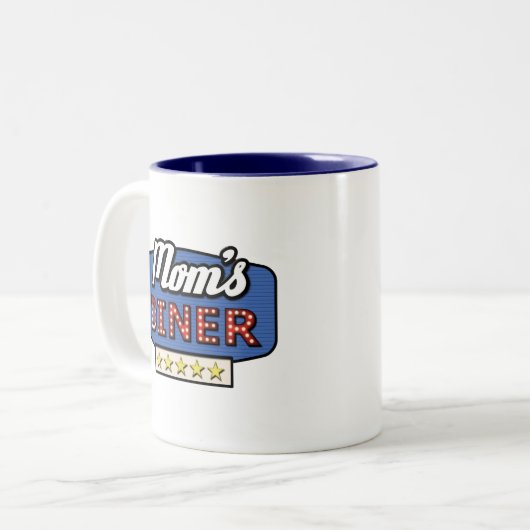 Mama Diner Coffee Tasse (Vorderseite Links)