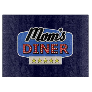 Mama Diner - Fun Mama Life Kitchen Cutting Board Schneidebrett
