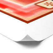 Mama Diner Retro Kitchart Poster drucken (Ecke)