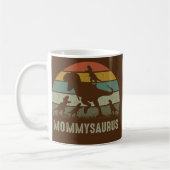 Mama Dinosaur T Rex Mommysaurus 4 kids Family Kaffeetasse (Links)