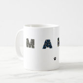 Mama Dog cat paw Kaffeetasse (Vorderseite Links)
