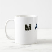 Mama Dog cat paw Kaffeetasse (Links)