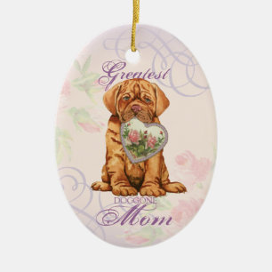 Mama Dogue Keramik Keramik Ornament