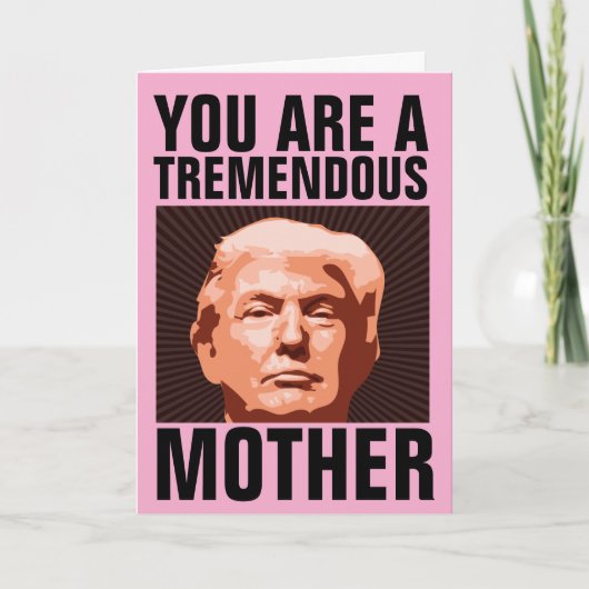 MAMA DONALD TRUMP MUTTER'S DAY GREETING CARDS KARTE (Vorderseite)