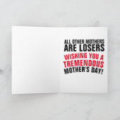 MAMA DONALD TRUMP MUTTER'S DAY GREETING CARDS KARTE (Innenseite)