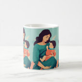 Mama druckte Tasse (Mittel)