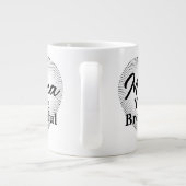 Mama, du bist braun-schön Jumbo-Tasse (Rückseite)