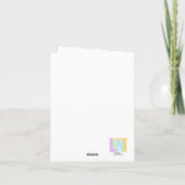 Mama Du bist der beste Vogel! Karte (Rückseite)