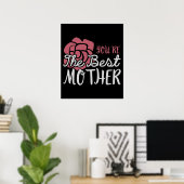 Mama - Du bist die beste Mutter Poster (Heimbüro)