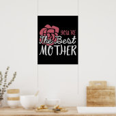 Mama - Du bist die beste Mutter Poster (Küche)