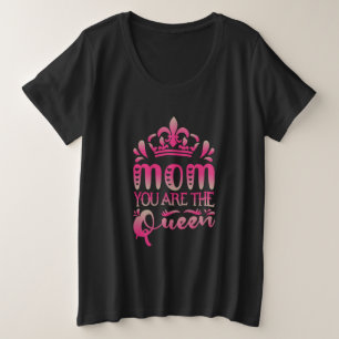 Mama du bist die Königin, Muttertagsgeschenk Große Größe T-Shirt