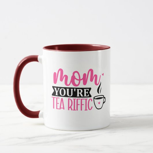 Mama Du bist ein techsüßes Wortspiel-Geschenk für Tasse (Links)