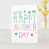 Mama, du bist mein alles karte (Gelbe Blume)