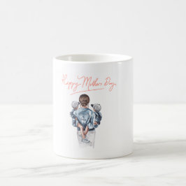"Mama, du bist mein bester Segen. Muglady" Kaffeetasse