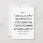 "Mama, du bist mein ewiger Sonnenschein" Grußkarte Dankeskarte (Rückseite)