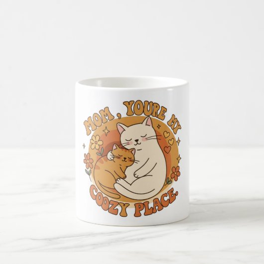 Mama, du bist mein gemütlicher Ort Kaffeetasse (Mittel)