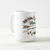 Mama, du bist mein Grund Kaffeetasse (Vorderseite Links)