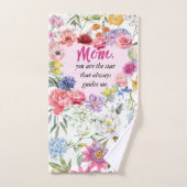 Mama, du bist mein leitender Star! - Herzliche Mut Badhandtuch Set (Handtuch)